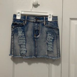 SoNikki Boutique Girls Size 10 Jean Skirt
